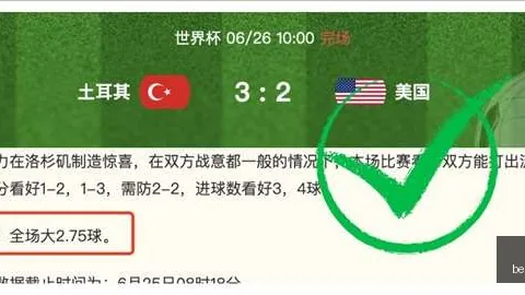 世界杯大赢家3连红神预测，王牌状态再显神威